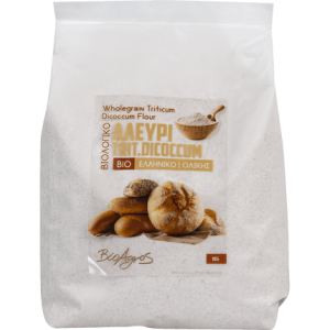 ΑΛΕΥΡΙ TRITICUM DICOCCUM ΟΛΙΚΗΣ ΕΛΛΗΝΙΚΟ 1 ΚΙΛΟ ΒΙΟΑΓΡΟΣ ΒΙΟ