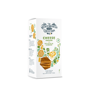 Κρακεράκια με τυρί ελαιόλαδο & ρίγανη Biozita