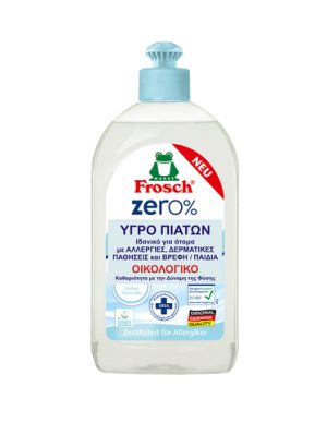 ΥΓΡΟ ΠΙΑΤΩΝ ΟΙΚΟΛΟΓΙΚΟ ZERO% 500ML FROSCH