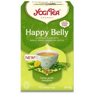 YOGI TEA HAPPY BELLY BIO 17 ΦΑΚΕΛΑΚΙΑ 30,6ΓΡ