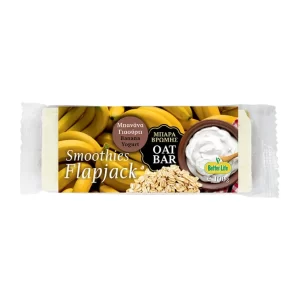 ΜΠΑΡΑ ΒΡΩΜΗΣ ΜΠΑΝΑΝΑ ΓΙΑΟΥΡΤΙ SMOOTHIES 100ΓΡ 5 ΤΕΜΑΧΙΩΝ FLAPJACK