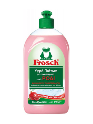 ΥΓΡΟ ΠΙΑΤΩΝ ΟΙΚΟΛΟΓΙΚΟ ΜΕ ΡΟΔΙ 500ML FROSCH