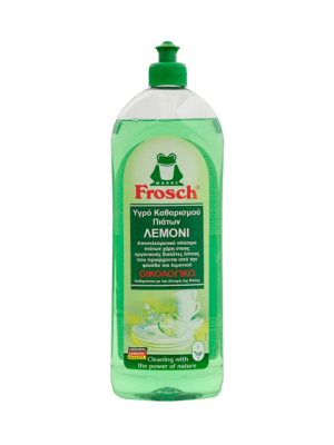 ΥΓΡΟ ΠΙΑΤΩΝ ΟΙΚΟΛΟΓΙΚΟ ΜΕ ΛΕΜΟΝΙ 750ML FROSCH