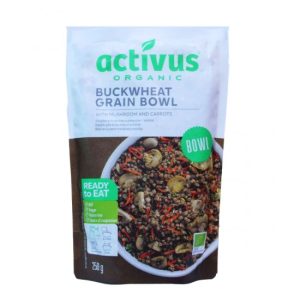 ΓΕΥΜΑ ΦΑΓΟΠΥΡΟ ΜΕ ΜΑΝΙΤΑΡΙΑ & ΚΑΡΟΤΑ ΒΙΟ 250ΓΡ ACTIVUS