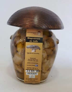 ΜΑΝΙΤΑΡΙ ΣΕ ΛΑΔΙ ΜΑΡΤΙΑΤΙΚΟ GOURMET 280ΓΡ ΜΑΝΙΤΑΡΟΠΡΟΙΟΝΤΑ ΓΡΕΒΕΝΩΝ