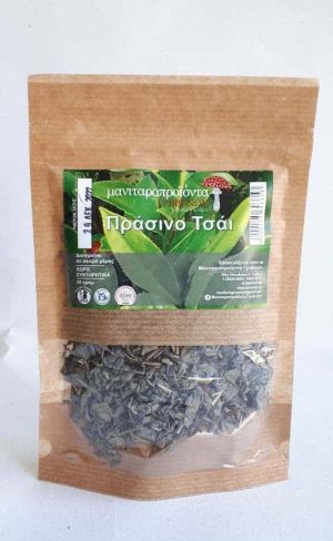 ΠΡΑΣΙΝΟ ΤΣΑΙ 50ΓΡ ΜΑΝΙΤΑΡΟΠΡΟΙΟΝΤΑ ΓΡΕΒΕΝΩΝ