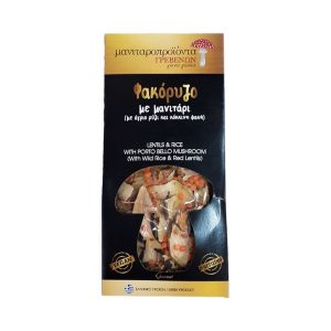 ΦΑΚΟΡΥΖΟ ΜΕ  ΑΓΡΙΑ ΜΑΝΙΤΑΡΙΑ 250ΓΡ ΜΑΝΙΤΑΡΟΜΠΟΙΟΝΤΑ ΓΡΕΒΕΝΩΝ