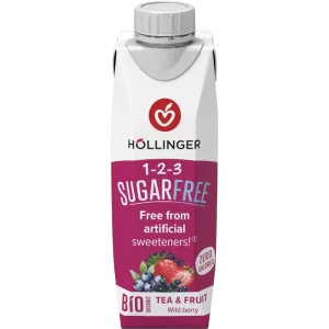 ICE TEA ΑΓΡΙΑ ΜΟΥΡΑ ΧΩΡΙΣ ΖΑΧΑΡΗ VEGAN 300ML HOLLINGER BIO