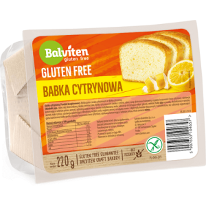 ΚΕΙΚ ΛΕΜΟΝΟΥ ΧΩΡΙΣ ΓΛΟΥΤΕΝΗ 220ΓΡ BALVITEN
