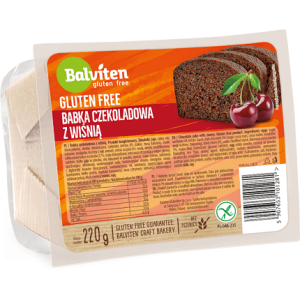 ΚΕΙΚ ΣΟΚΟΛΑΤΑΣ ΜΕ ΚΕΡΑΣΙ ΧΩΡΙΣ ΓΛΟΥΤΕΝΗ 220ΓΡ BALVITEN